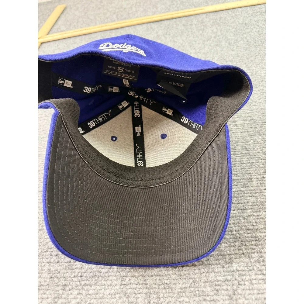New Era Mens LA Dodgers Baseball Cap Small Medium Blue World Series‎ Champions - Picture 6 of 9
